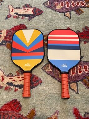Nettie Bainbridge Classic Pickleball Paddle Carbon Fiber Pair of 2